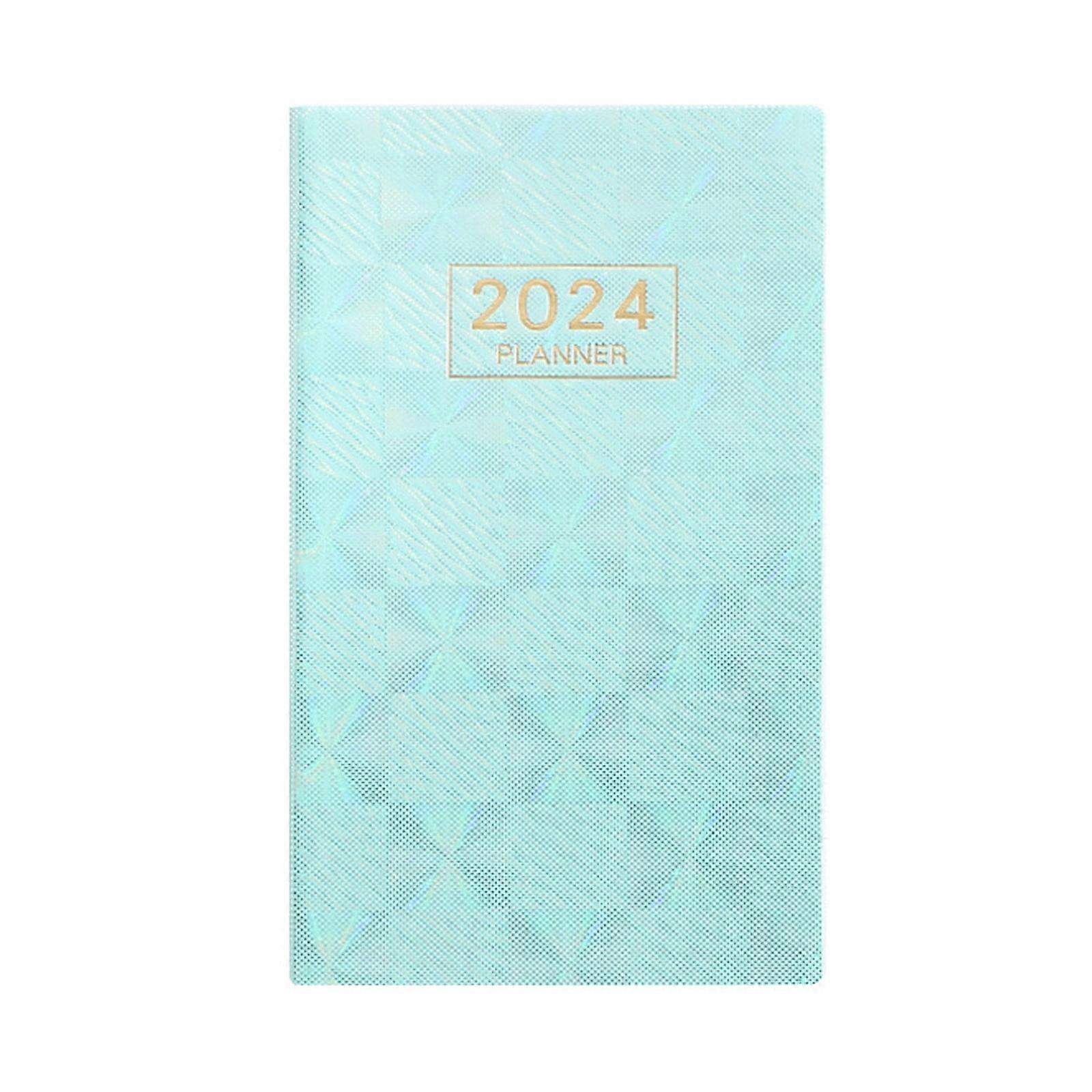 FFENYAN 2024 Daily Planner Notebook A6 Mini Notebook Organizer Planner Daily Planner Notebook Travel Diary To Do List Notebook