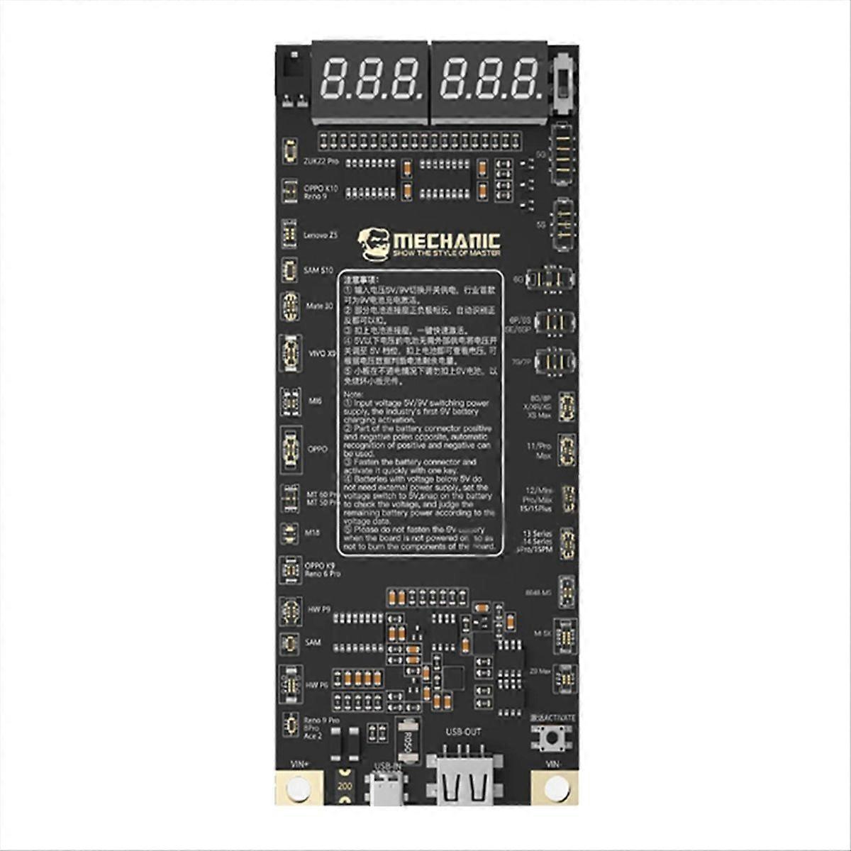 MECHANIC F918 Battery Activation Detection Board For iPhone 15 Pro