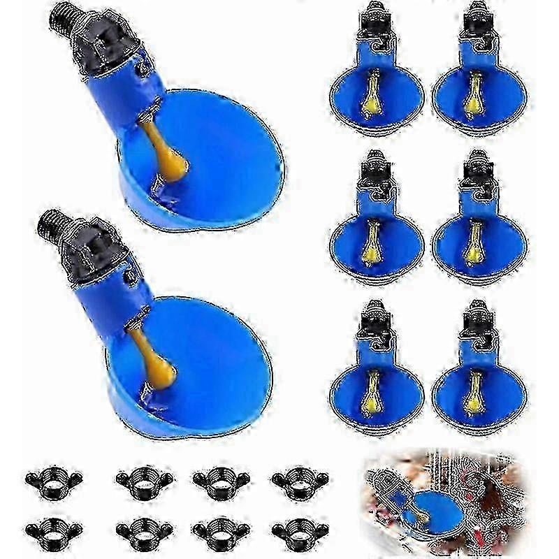 stk, Plast Automatisk Kyllingevander, Blå Kyllingevander, Gård 2024