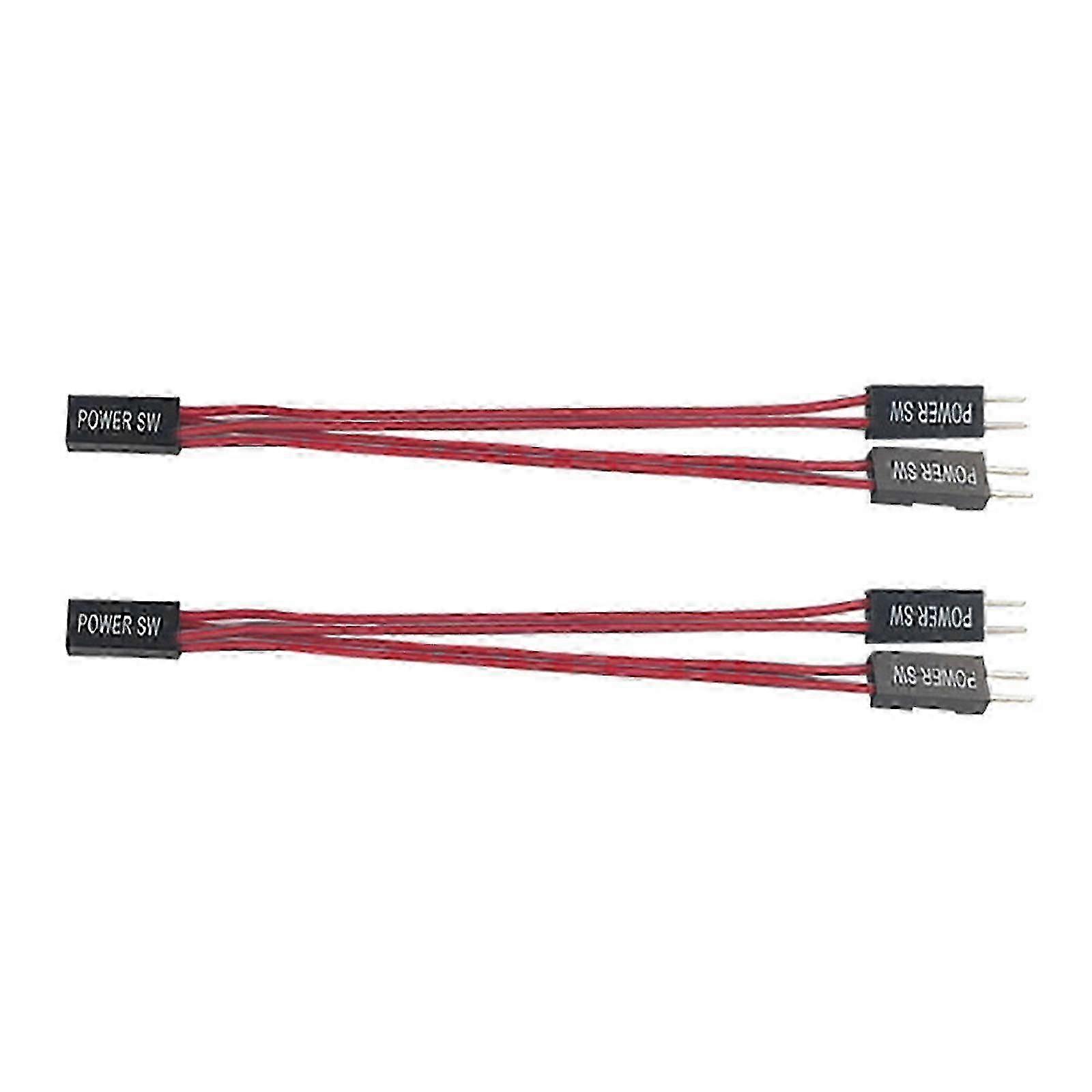 PC Power Button Desktop Power Button PC External Power Switches PC Power Supply Button Extension for Computer