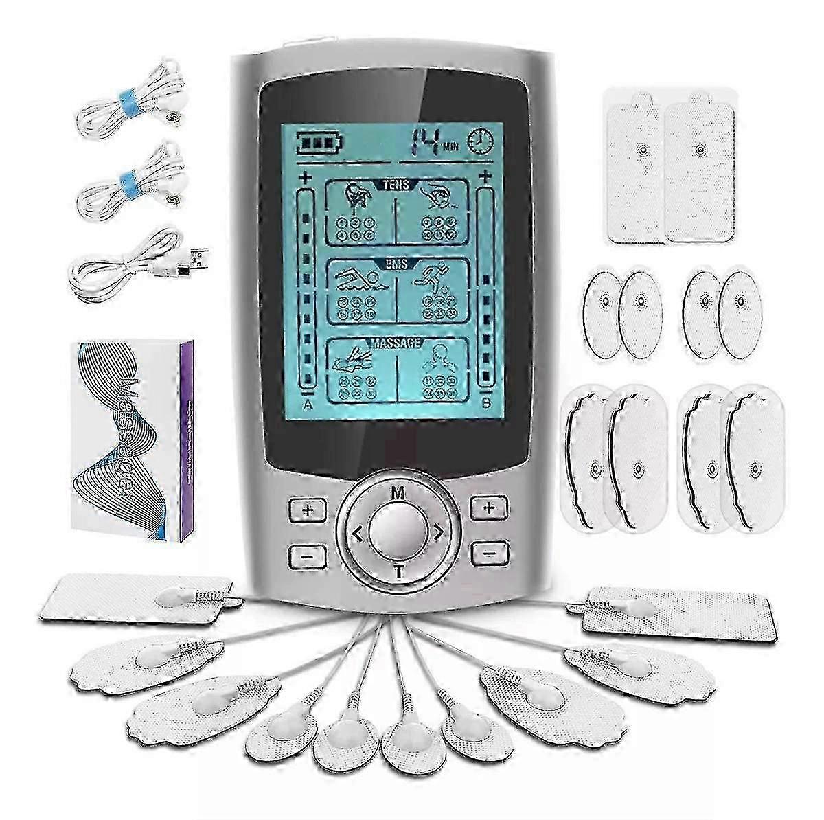 2025 Latest Model 24 Modes TENS Unit Muscle Stimulator with Continuous