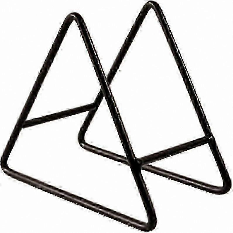 Round and square coaster storage triangle rack