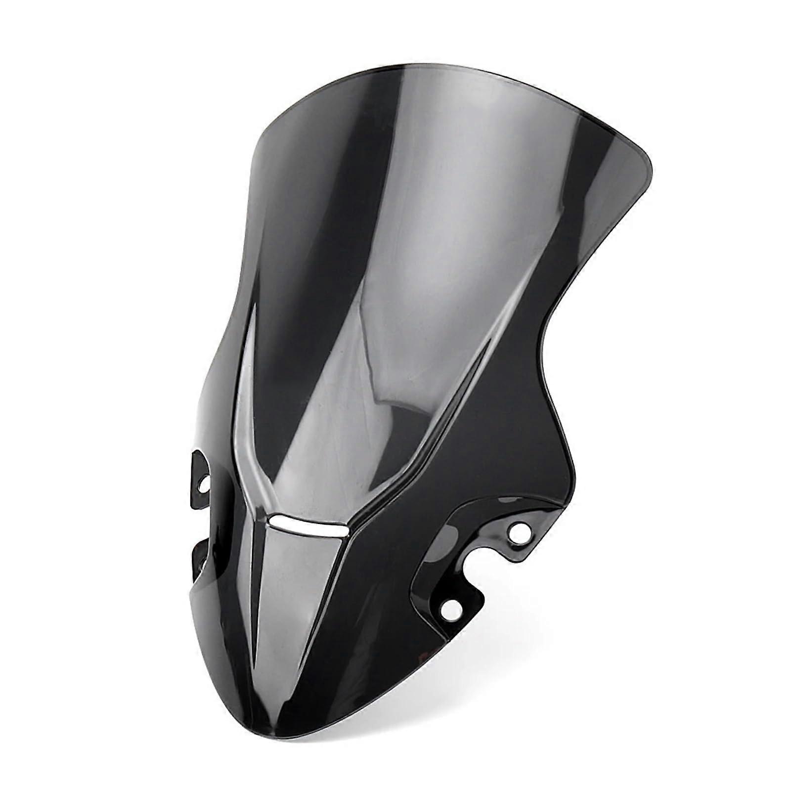 Motorcycle Windscreen Black Windproof Screen Visor Fairing Spoiler
