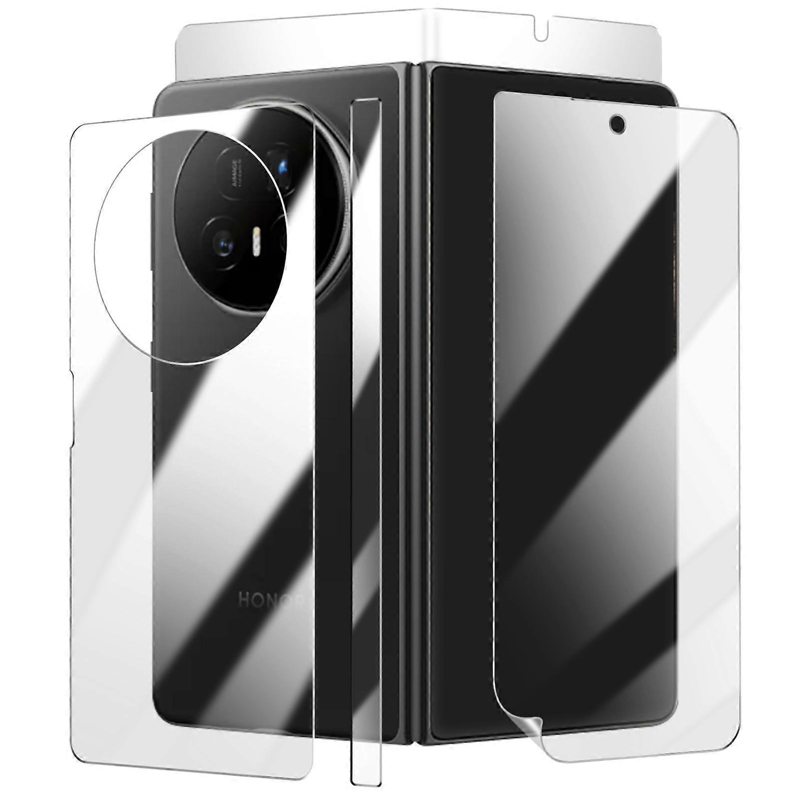 Internal / External / Back Screen Protector Films for Honor Magic V5, Transparent