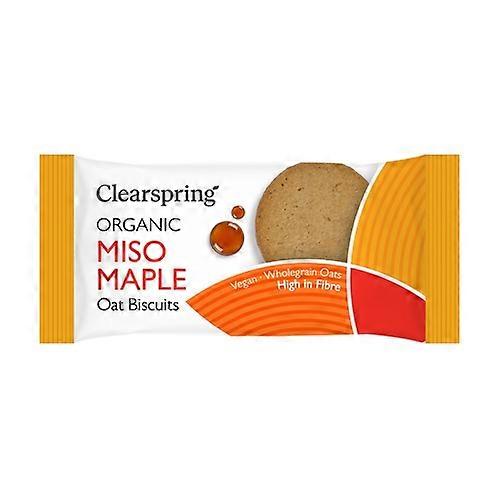 Organic oat cookies with miso and maple 40 g