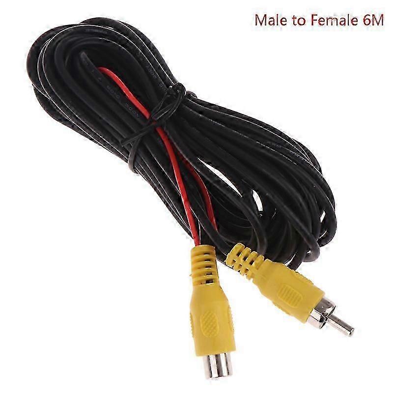 Car Reverse Rear View Camera Video Extension Cable Cord for Various Vehicles