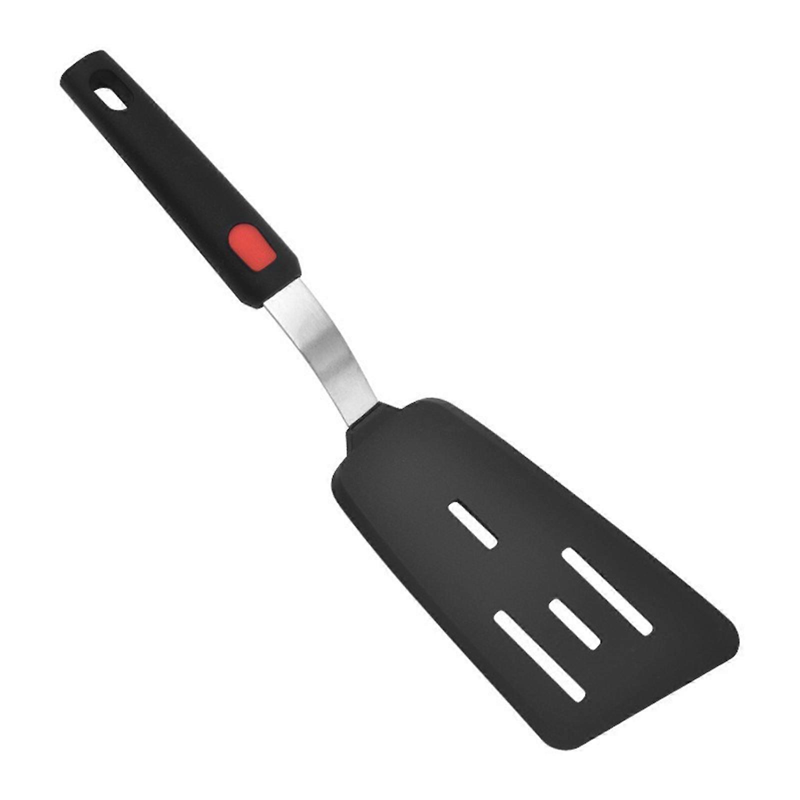 Silicone Turner Nonstick High Temperatures Resistant Cooking Spatula for Grilling Frying Eggs Pancake Steak Everyday Use Multicolor