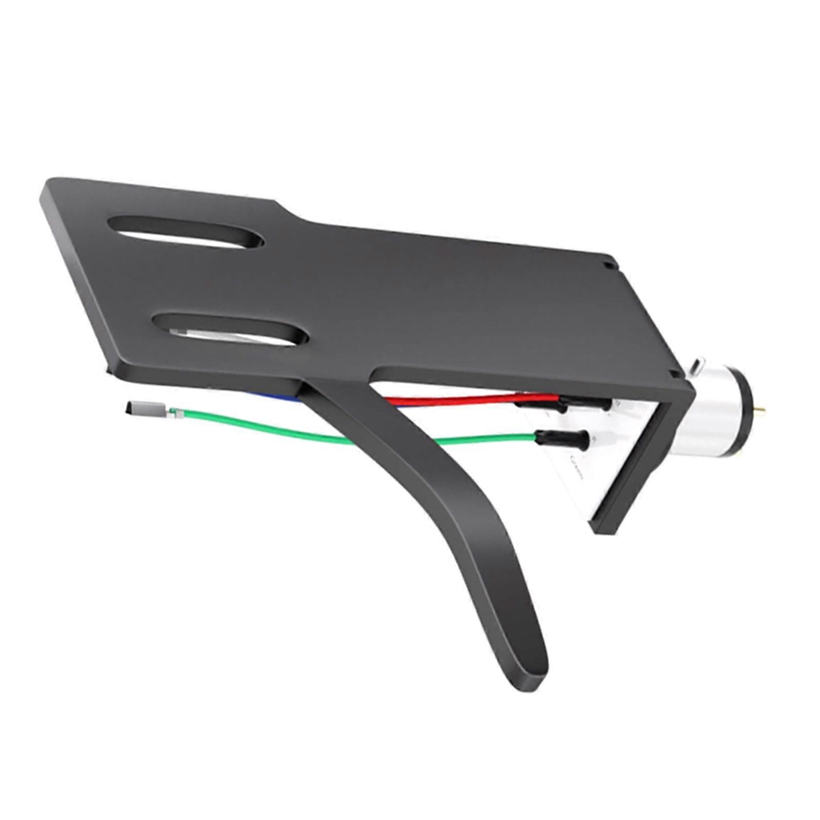 Universal Turntable Headshell with 4 Color Variants Includes Installation Tools & Replacement Part for Sound Systems Multicolor