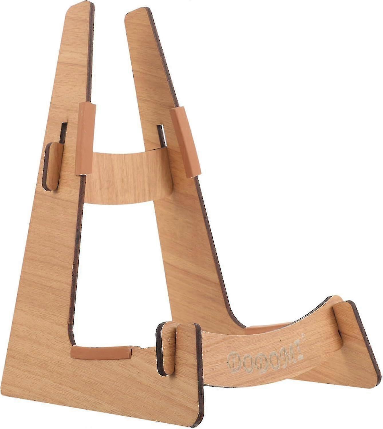 Trägitarrställ - Robust träfiolställ med golvställ för elgitarr, akustisk gitarr och basgitarr