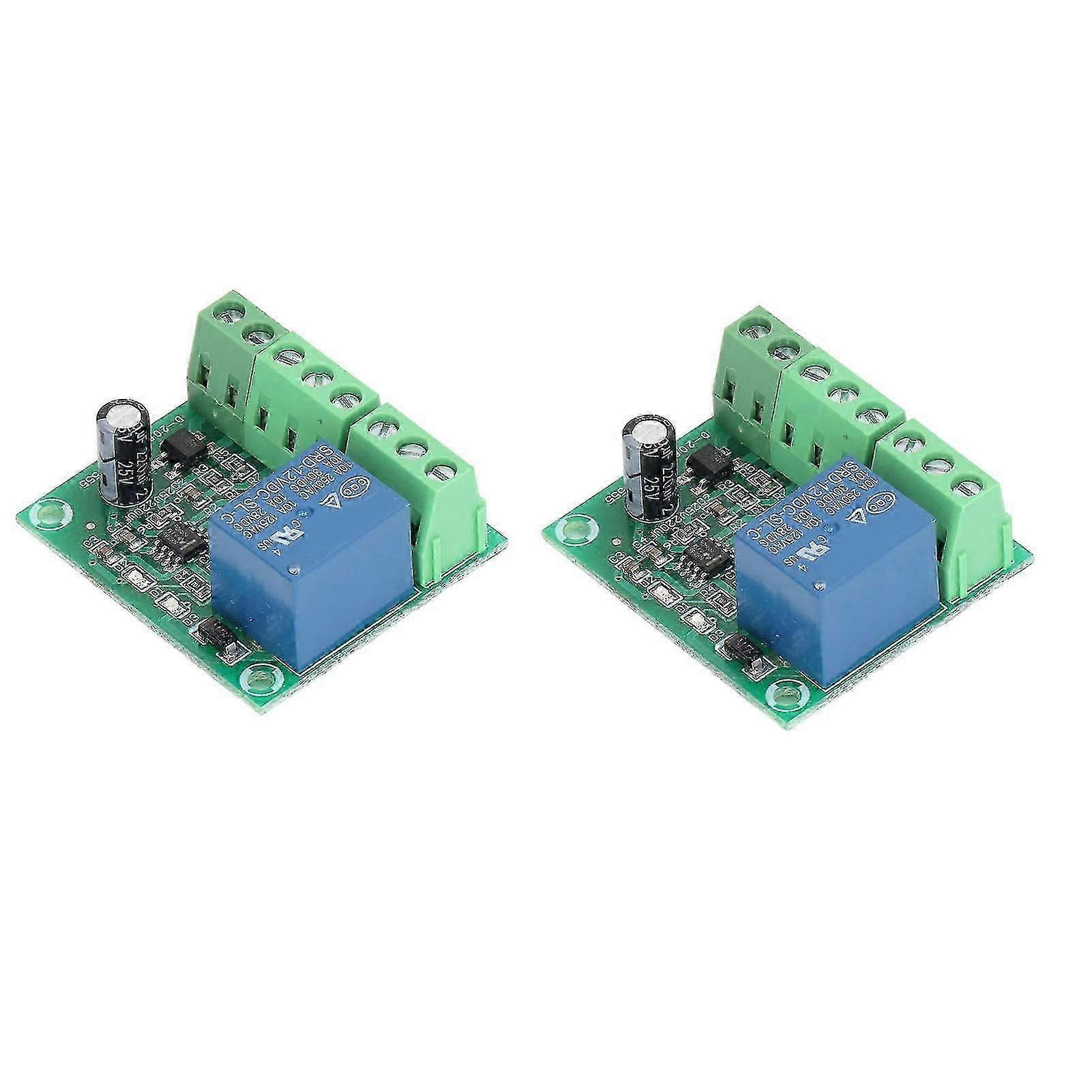 2Pcs Liquid Level Controller Sensor Module Water Level Detection Drainage Control Circuit Board 12V