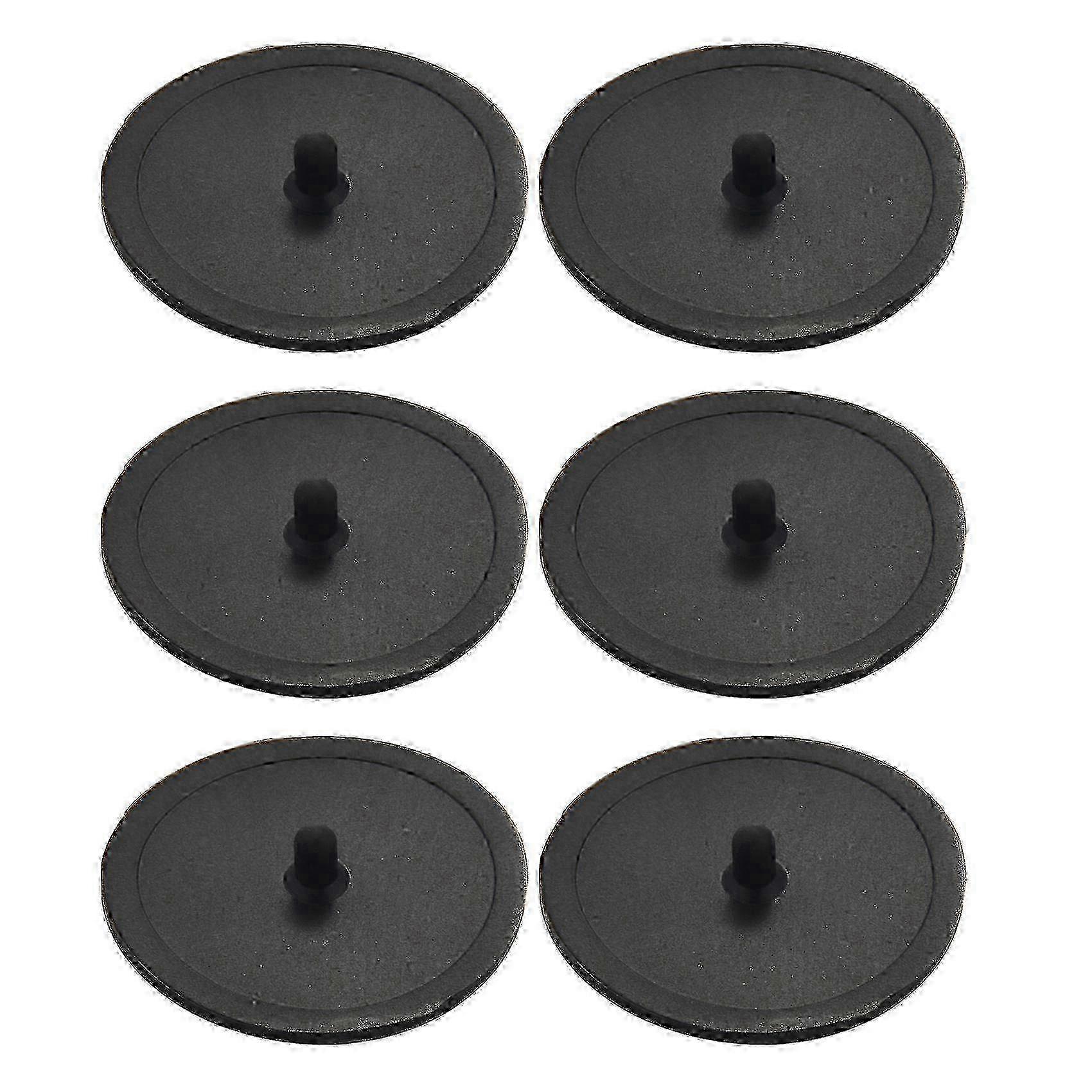 x 6x Rubber Blind Filter Backflush Disk for Espresso Machines - Brewing Head Backwashing Gasket