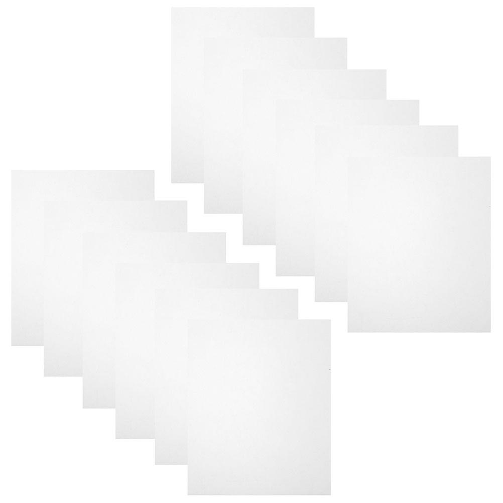 Transparent PVC Stencil Sheets for DIY Use Creative Drawing Templates 20 Pieces