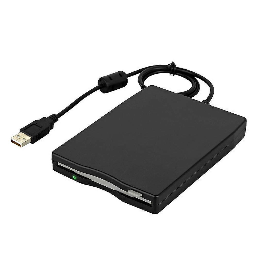 USB 2.0 Floppy Disk Drive Portable 3.5-Inch External Floppy Disk Reader Lightweight and Ultra-Thin Desig for PC Laptop