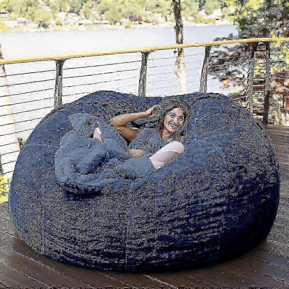 Neue extra große Sitzsackstühle Couch Sofabezug Indoor Lazy Lounger für Erwachsene Kinder ohne Stuhl