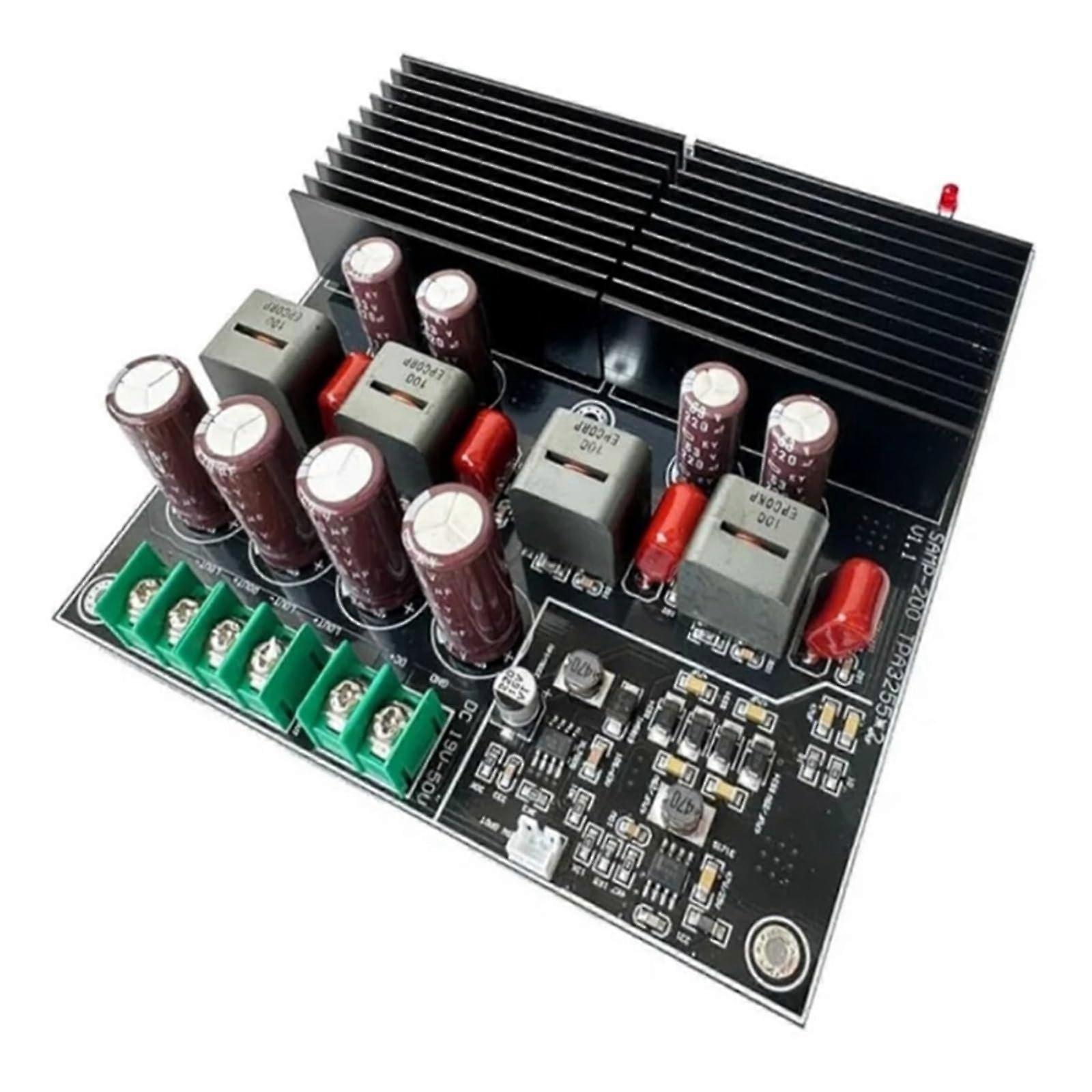 TPA3255 Stereo Amplifier Board 600W  Power Class D Dual Channel Audio Amp with TL072