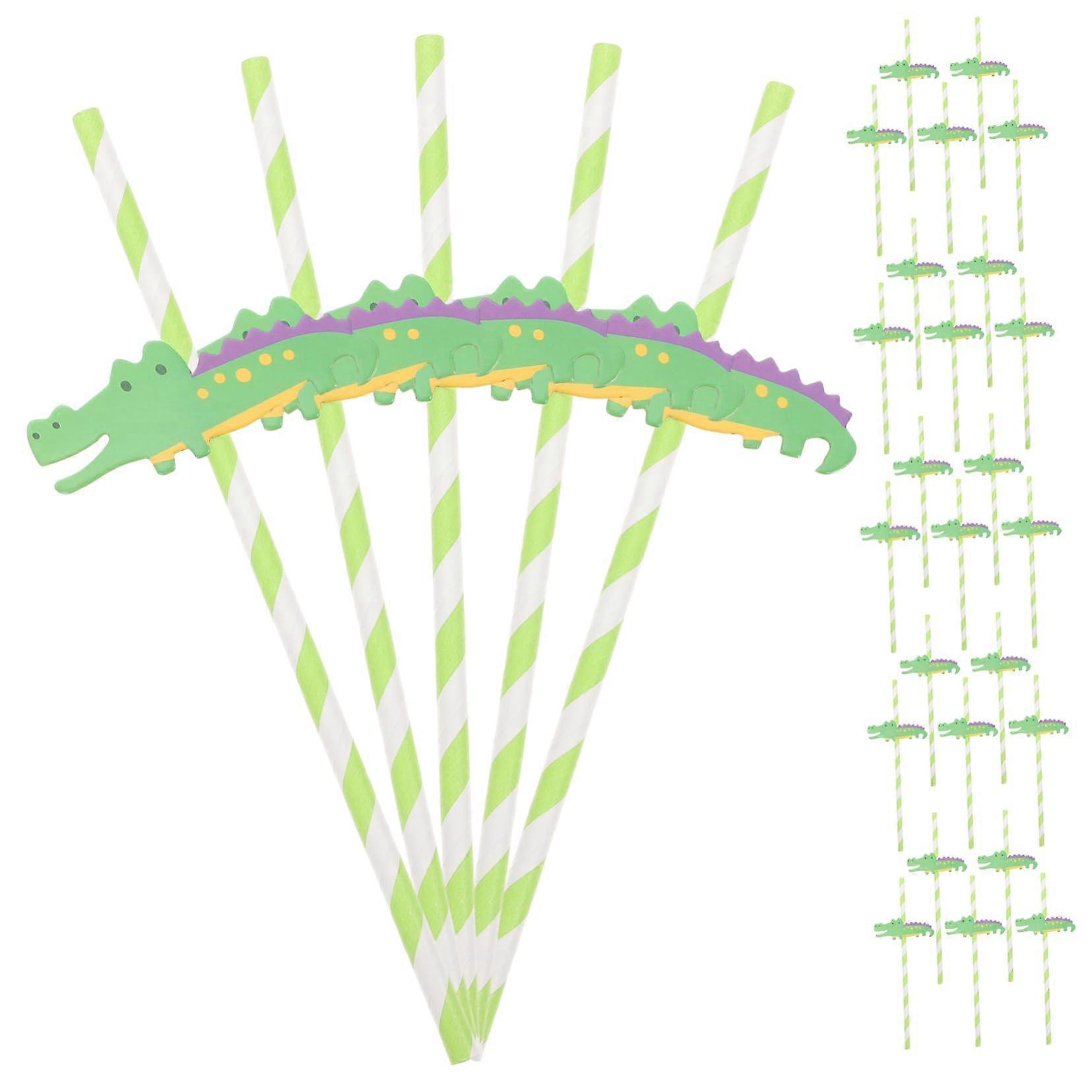 300pcs Biodegradable Paper Straws Eco Friendly Soggy Resistant Long Drinking Straws for Parties