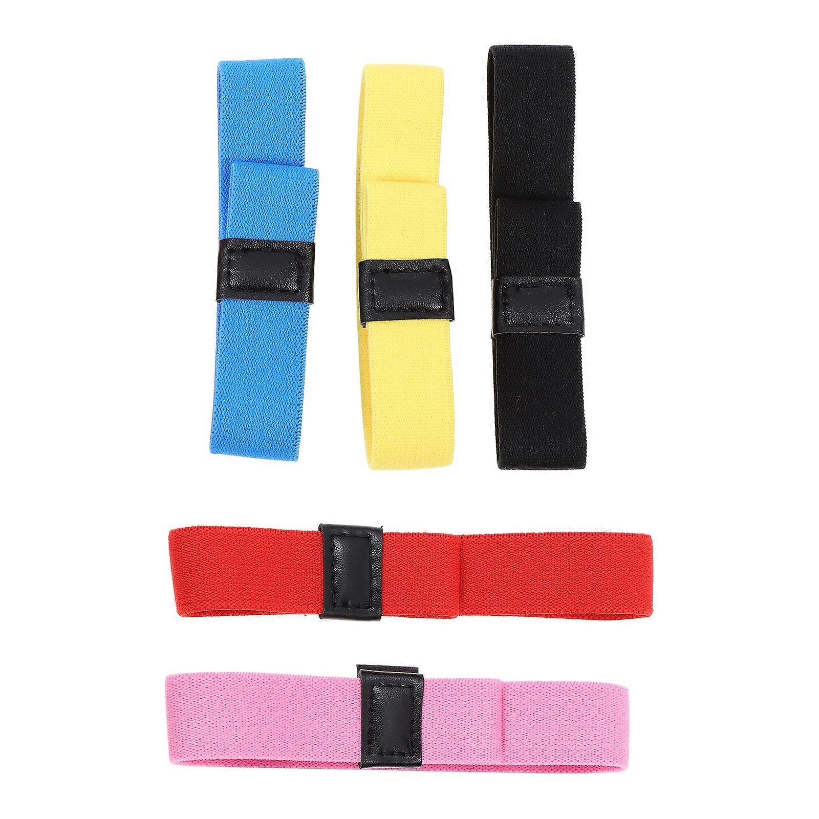 5Pcs Bento Box Straps Elastic Bento Box Bands Portable Lunch Container Fixing Straps