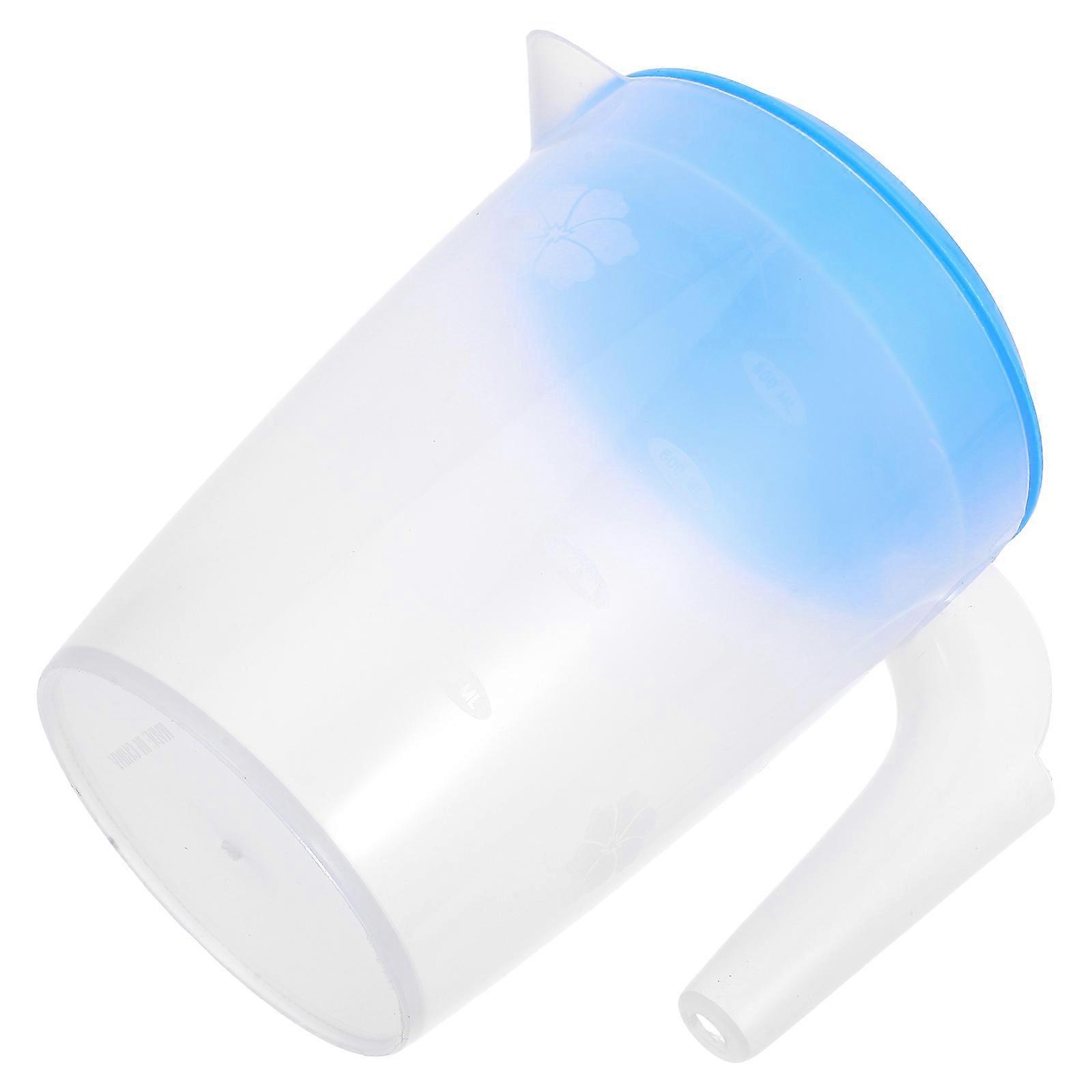 Drink Pitcher with Lid Multi Color for Drinking Use 1L Jug