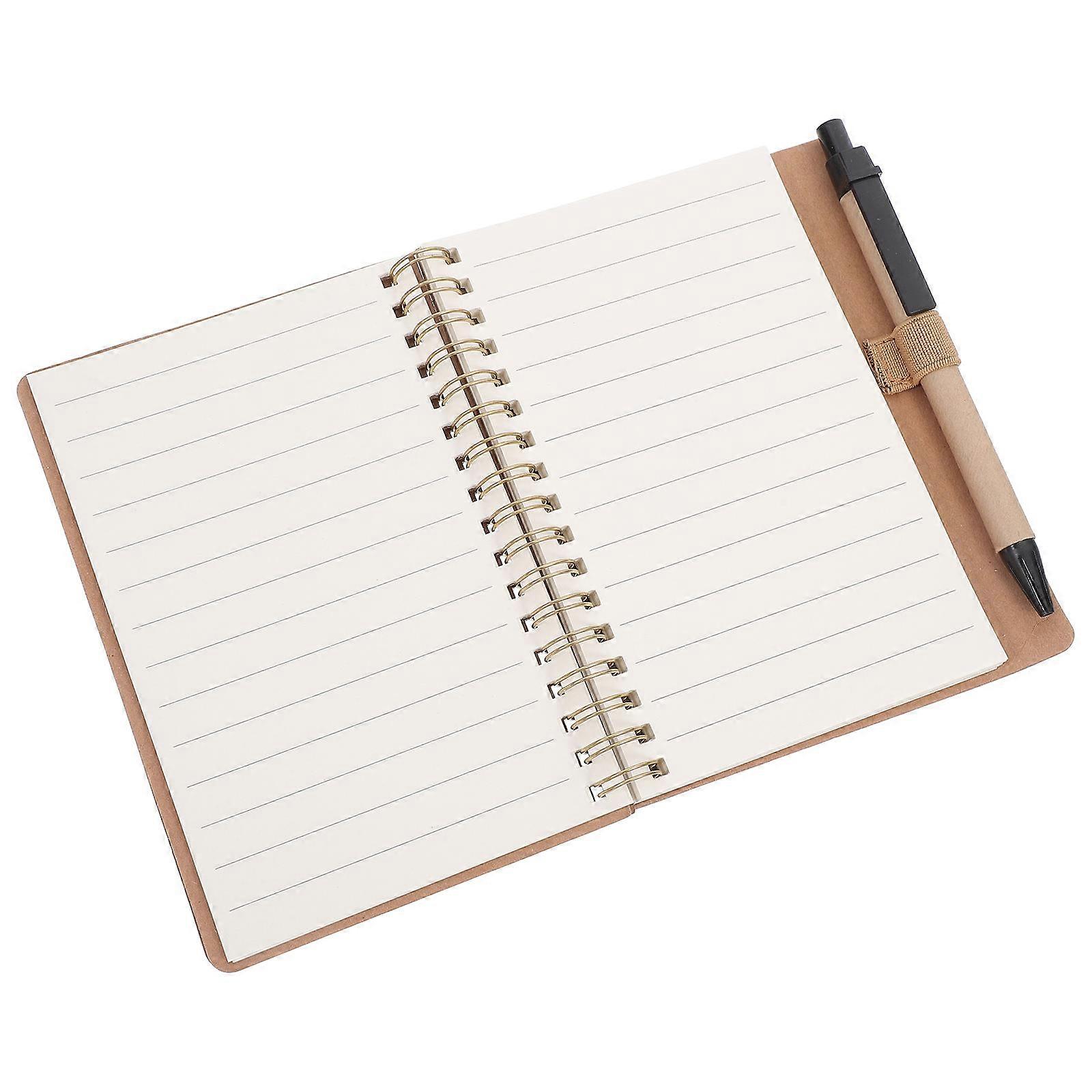 Pocket Notebook with Pen for Home School Spiral Notebook with