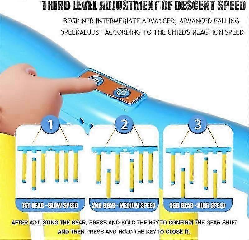 Catching Sticks Game,Catching Sticks Game Reaction Training Toy,Drop Stick Game