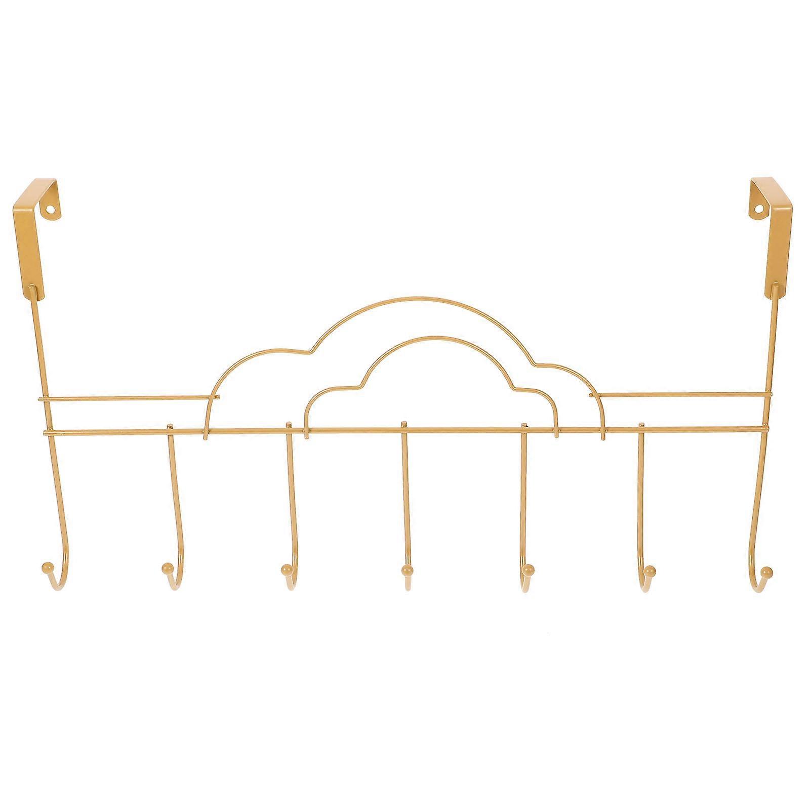 Golden Over The Door Coat Hanger for Storage Use Over The Door Hook