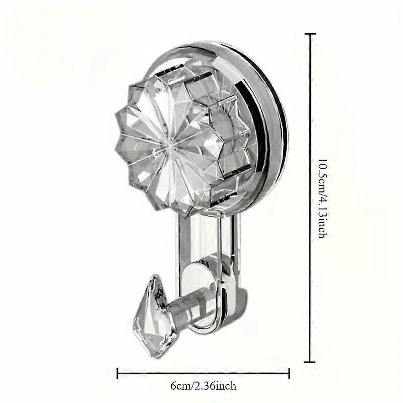 Suction Cup Hooks, Heavy Duty Vacuum Suction Cups with Hooks Removable Reusable Bathroom Suction Hooks for Tile Wall. wall hooks