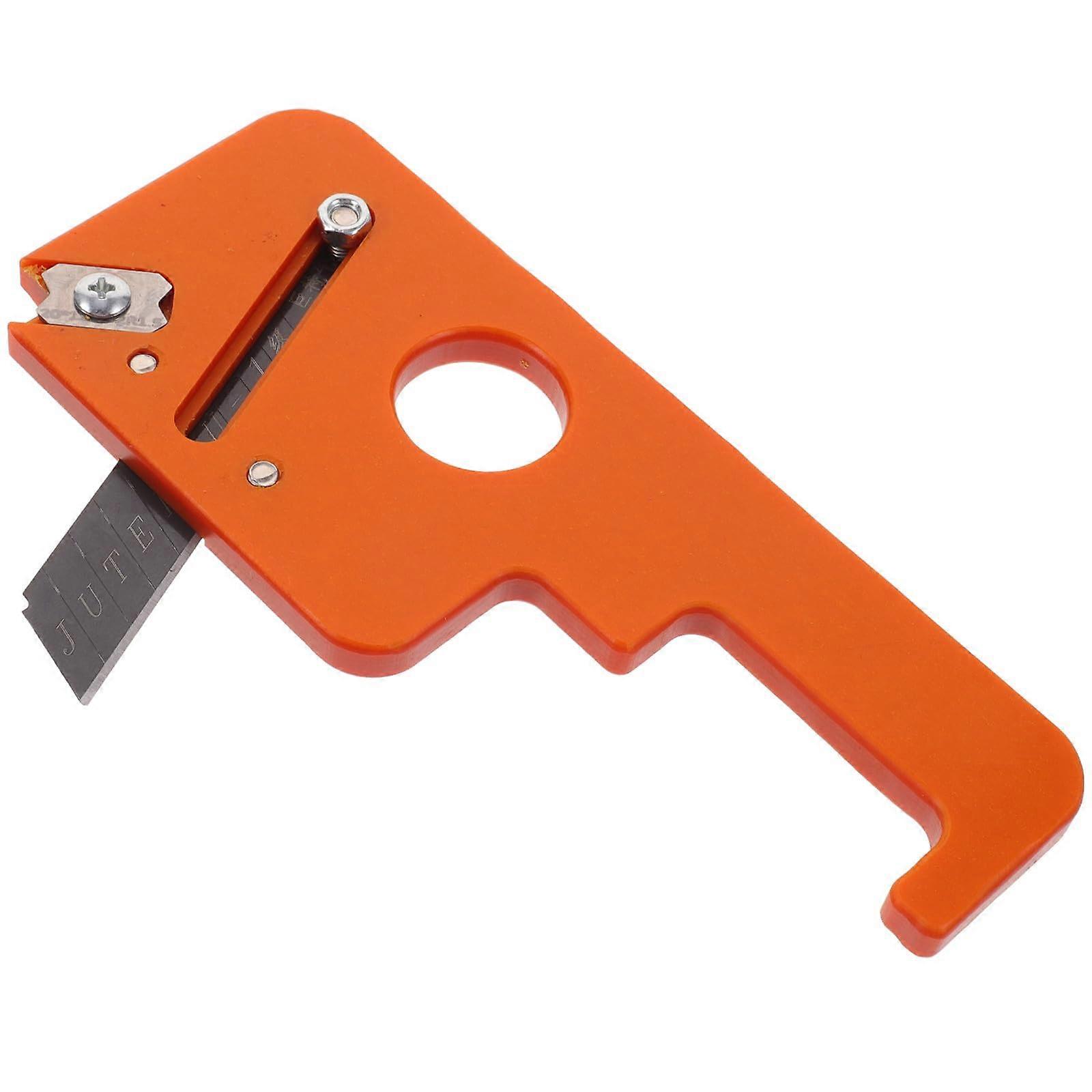 Woodworking Hand Plane with Adjustable Retractable Blade, Precise Arc Edge Trimming for Carpentry