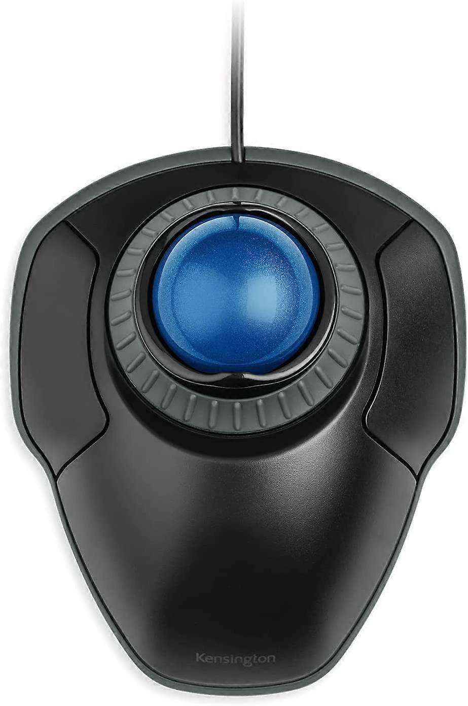 Kensington Orbit Trackball Mouse with Scroll Ring (K72337US), 4 1/2X5 1/2X2"