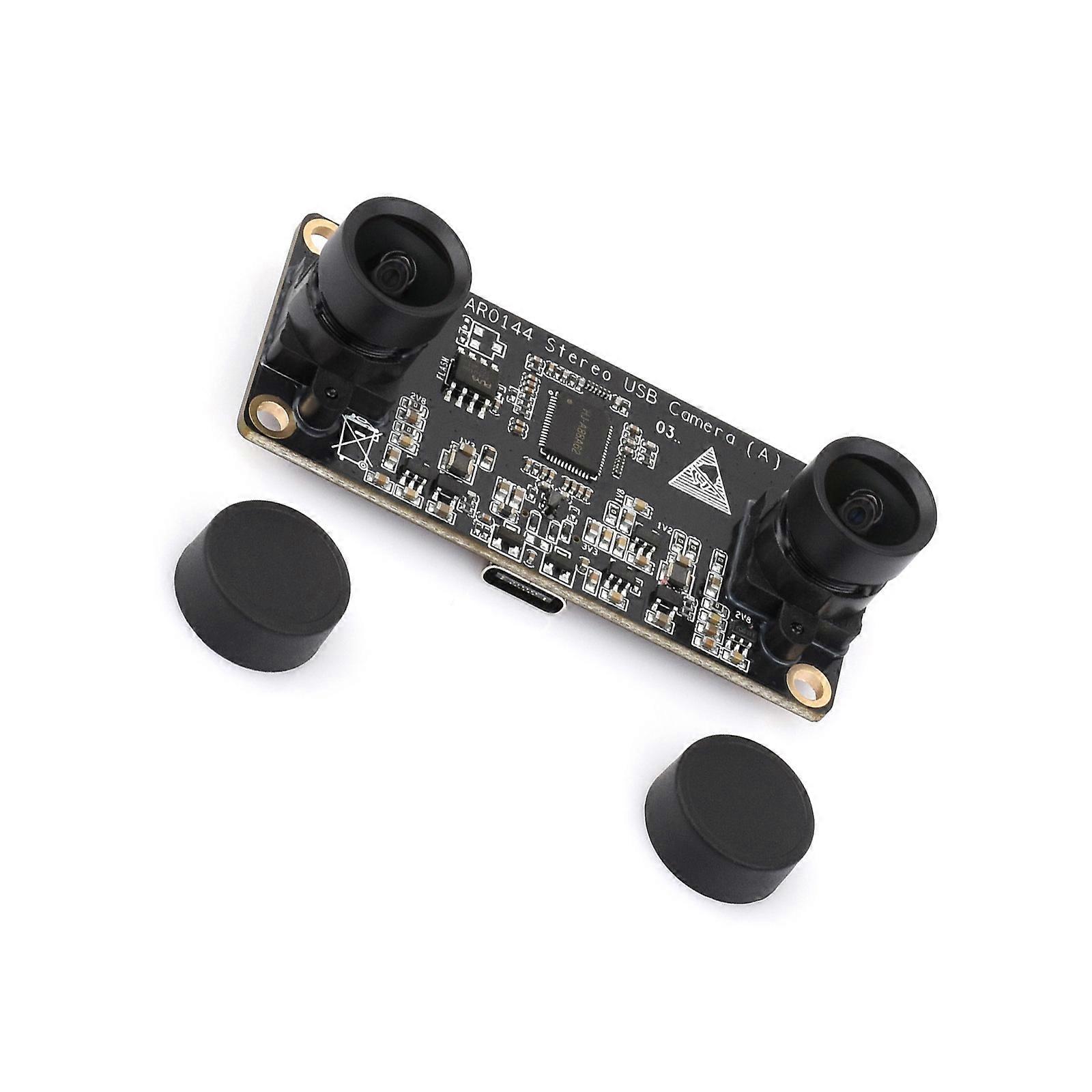 High Resolution USB 2MP Double Camera Module AR0144 High Frame Rate Inspection Automation Equipment Module Replacement Multicolor