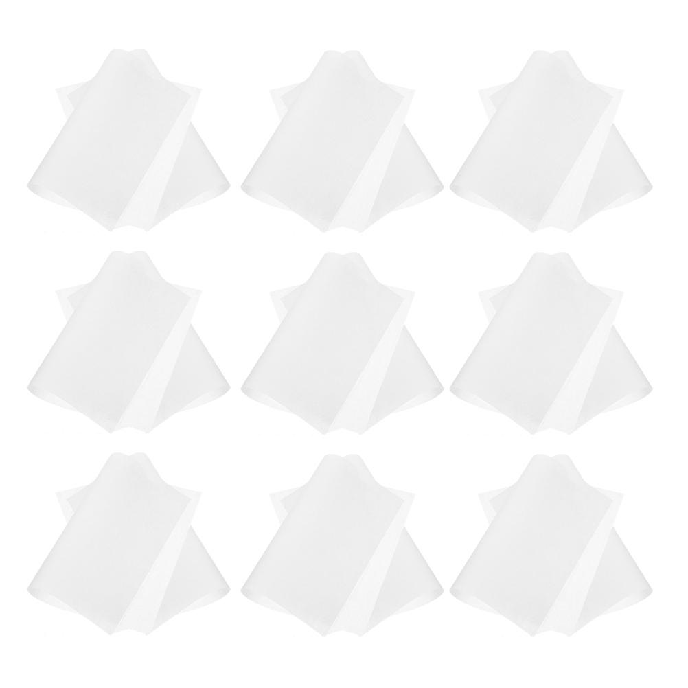 White Tissue Paper for DIY Flower Pressing 60pcs Essential Craft Supplies 30x40cm