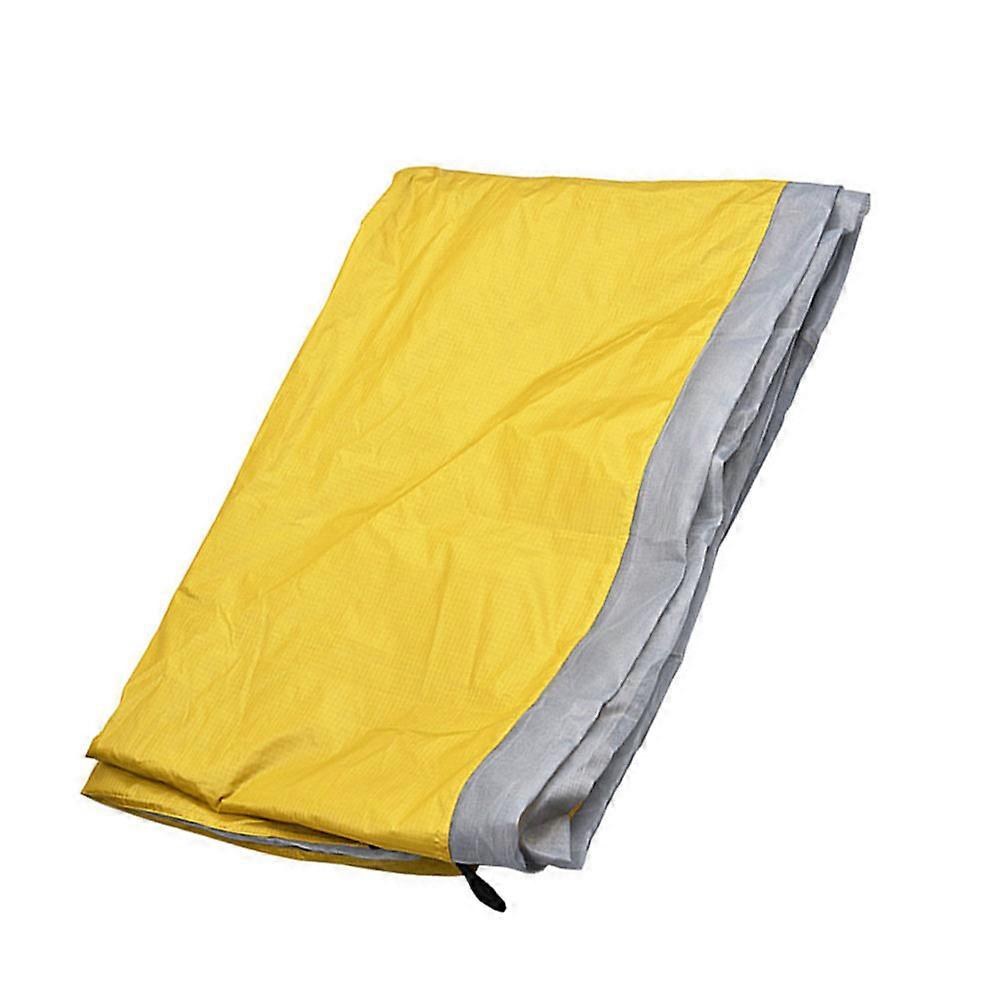 Camping Tent Practical Net for Outdoor Use 2Pcs Yellow Mesh Tent