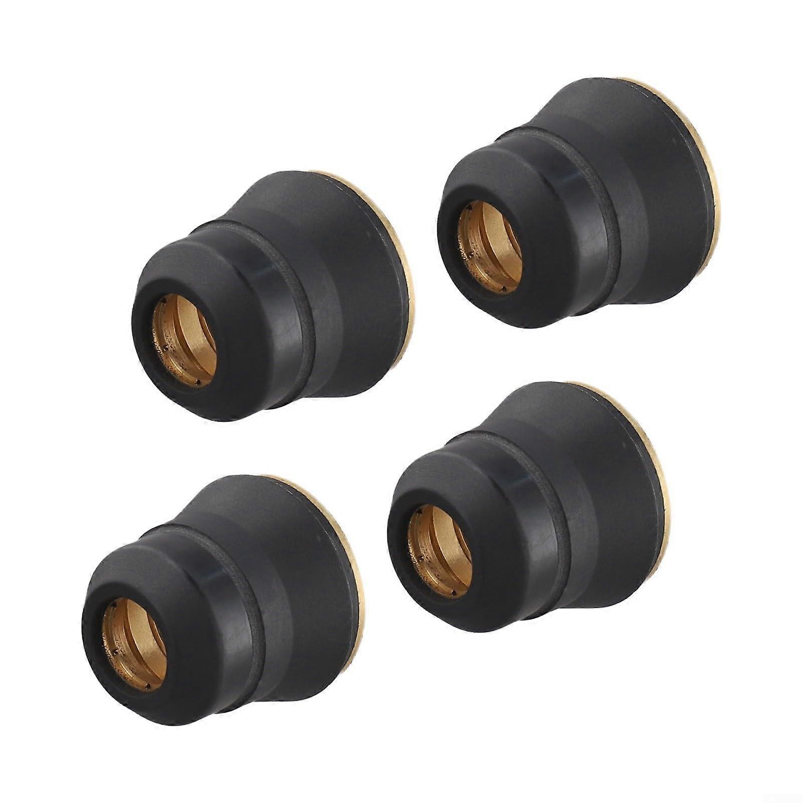Plasma Cutter Torch Shield Cap 4 Pack for IPT65 IPT45 Harbor Freight, Durable Black Replacement