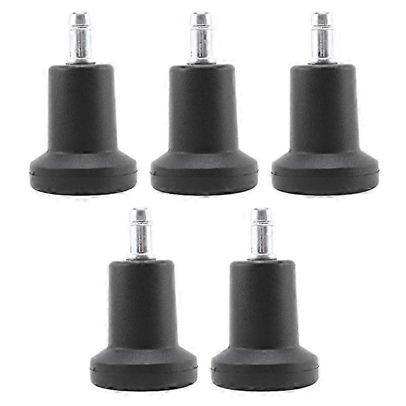 5 Pcs Glides Replacement for Office Chair Fixed Stationary Caster
