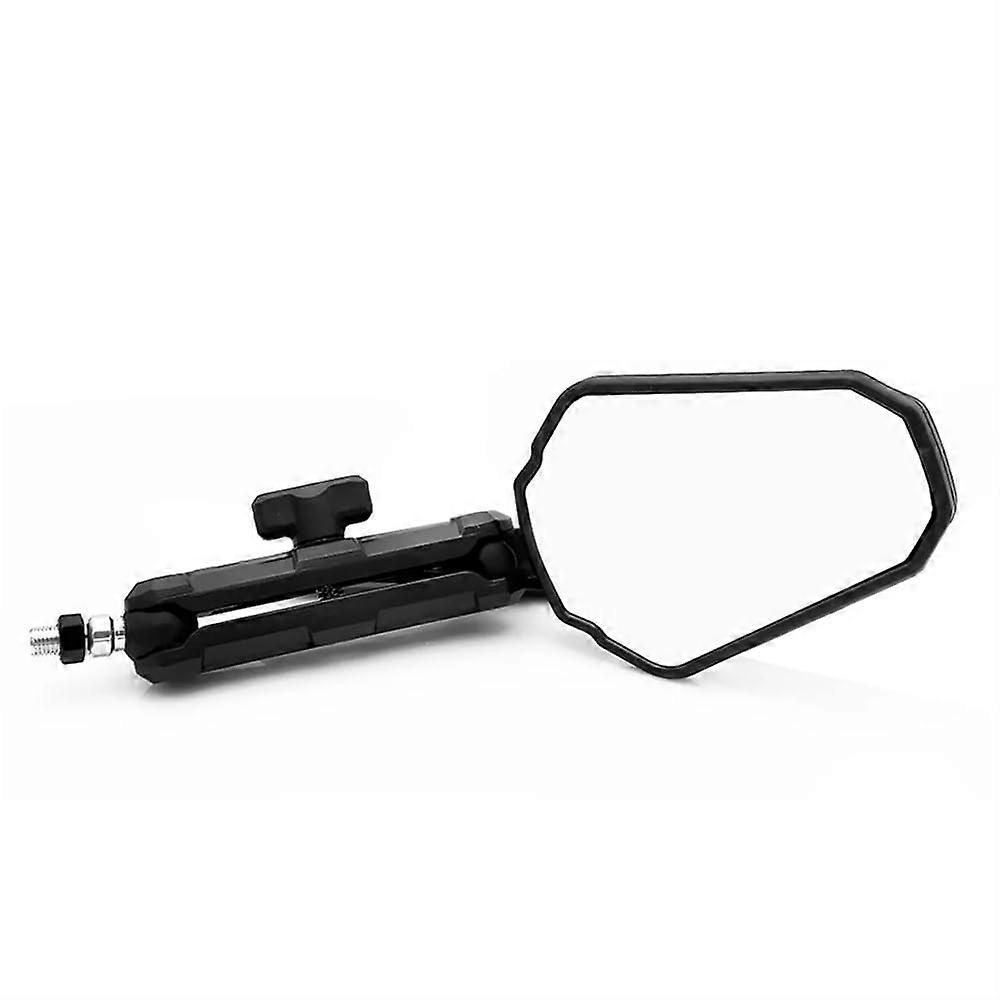 Foldable Universal Motorcycle Rear View Mirrors with Wider Viewing Area and Easy Installation