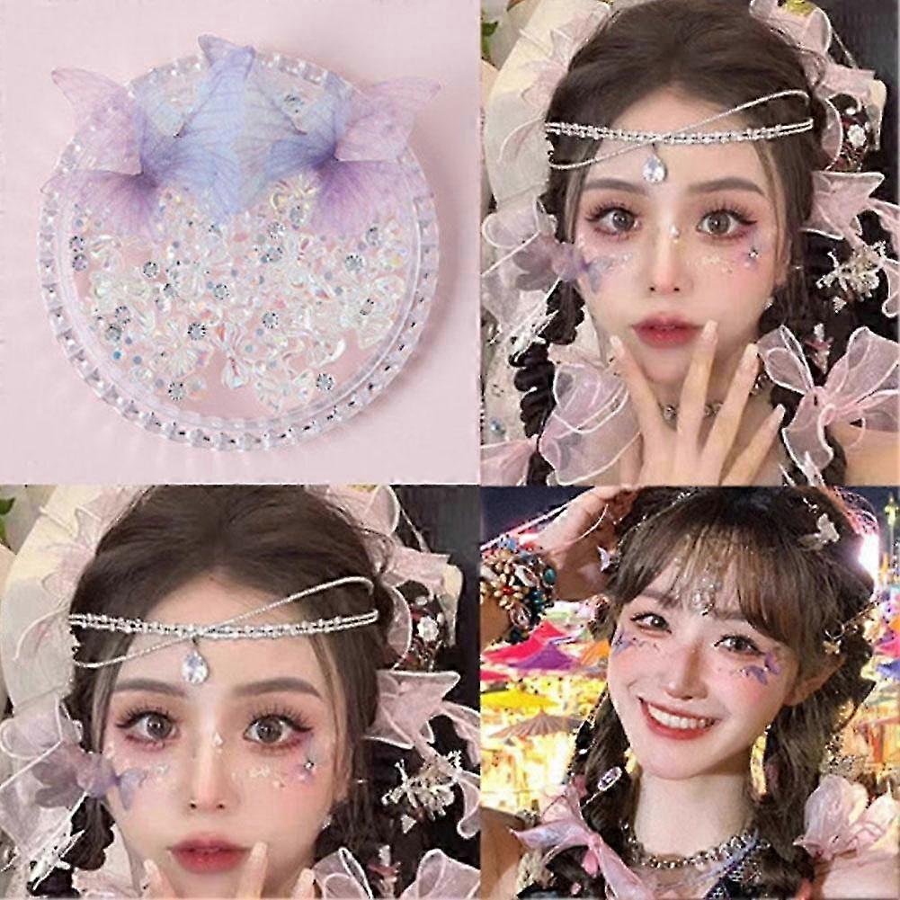 25-26 Rhinestone Face Makeup Accessories For Kid Stage Performance
