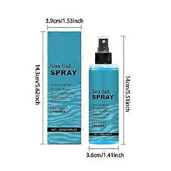 2025 Airy Styling Liquid Sea Spray Spray Haarwachs Haarspray Styling Gel Wasser 100ml