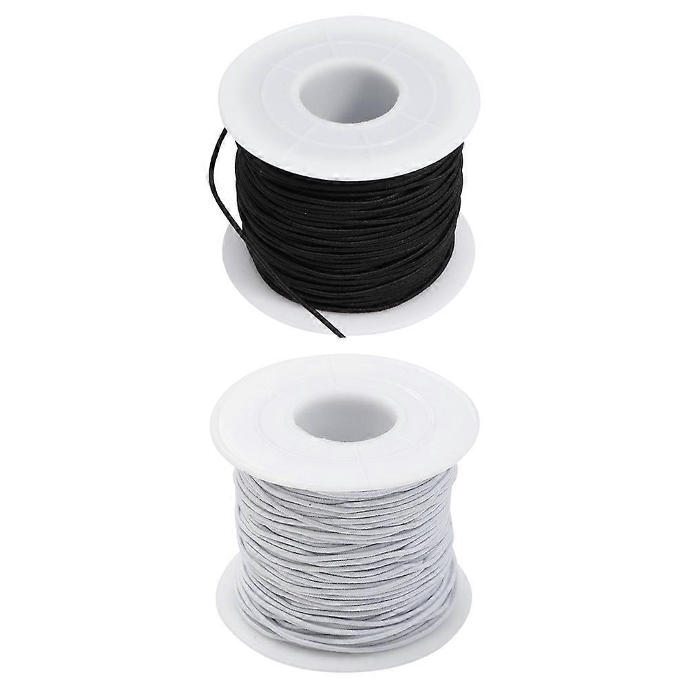 Elastic Jewelry Line for Bracelet Making Thread 2 Rolls Assorted Color Supply