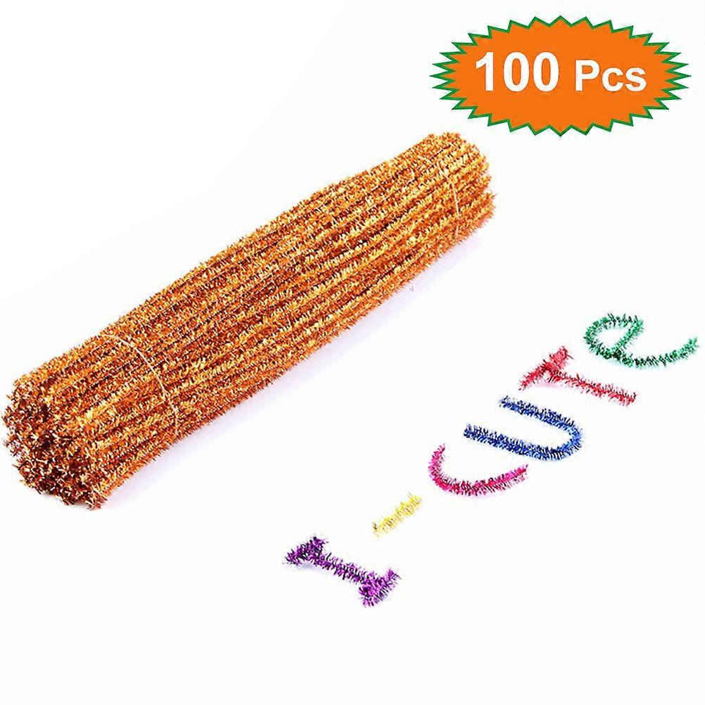 Creative Gift Orange Twisted Stems for Kids DIY 100Pcs Kit