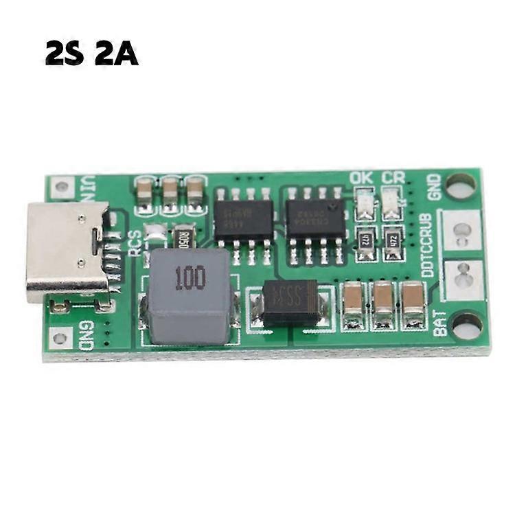 2S/3S/4S Charging Module Battery Charging Board Type-C Step-Up Boost Module 18650 Lithium Battery Ch