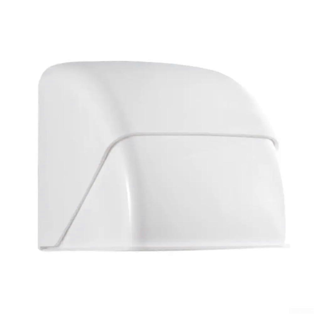 Outdoor Waterproof Socket Box with Reliable Rain Cover, 86 Type Electrical Outlet Protector White