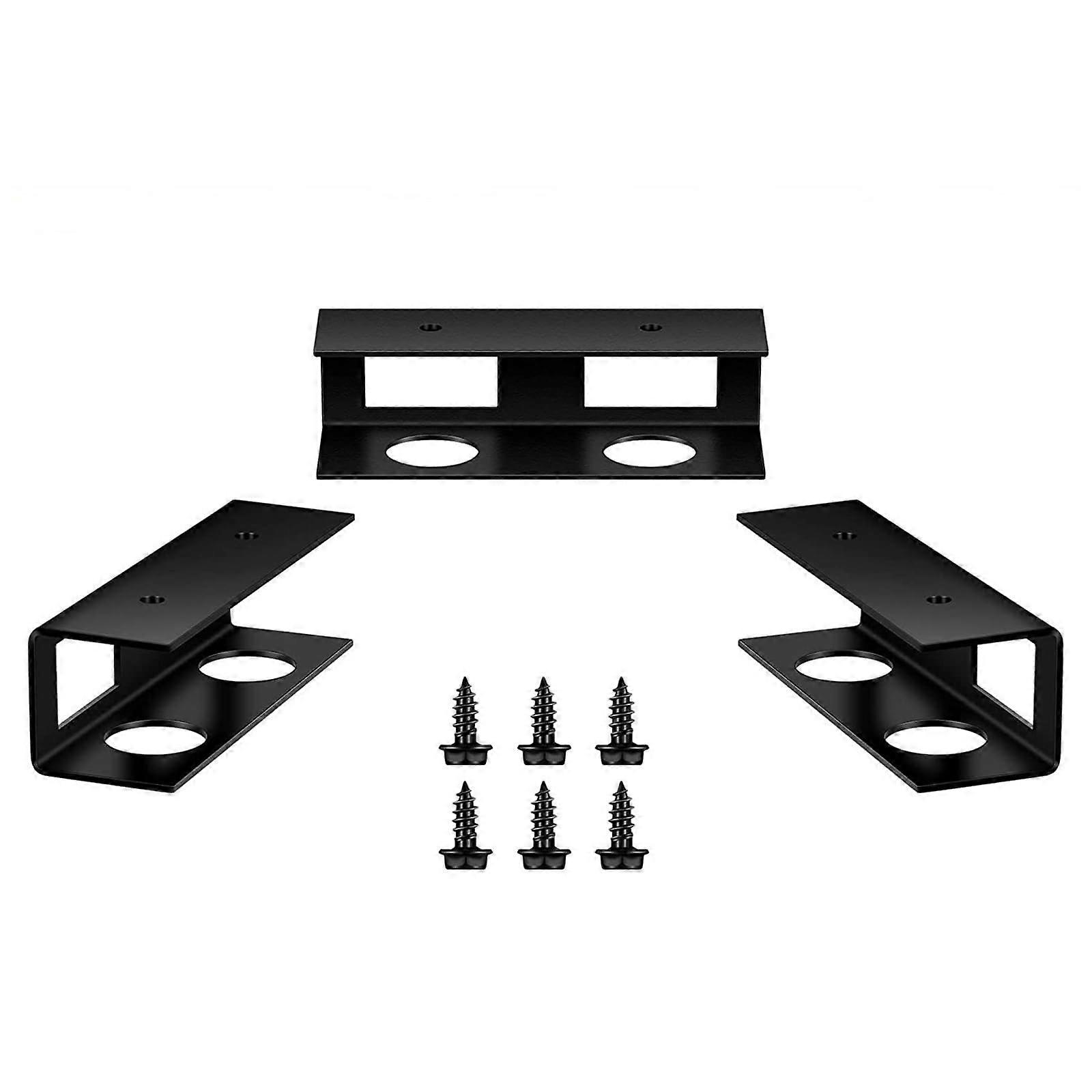 Under Desk Laptop Mount SpaceSaving Metal Organizer Rack for Compact Notebook Storage