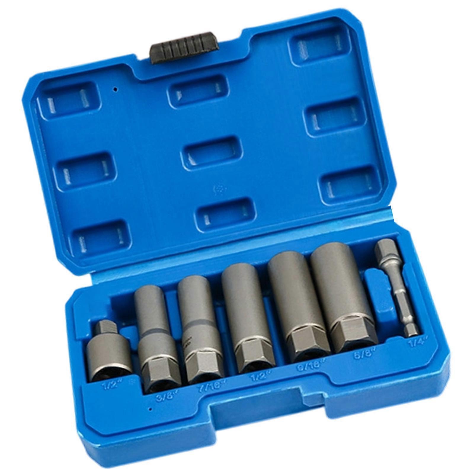 Damaged Screw Extractor Drill Bit Set Stripped Screw Extractor For Hexagonal Screws Broken-Bolt Extractor Multicolor