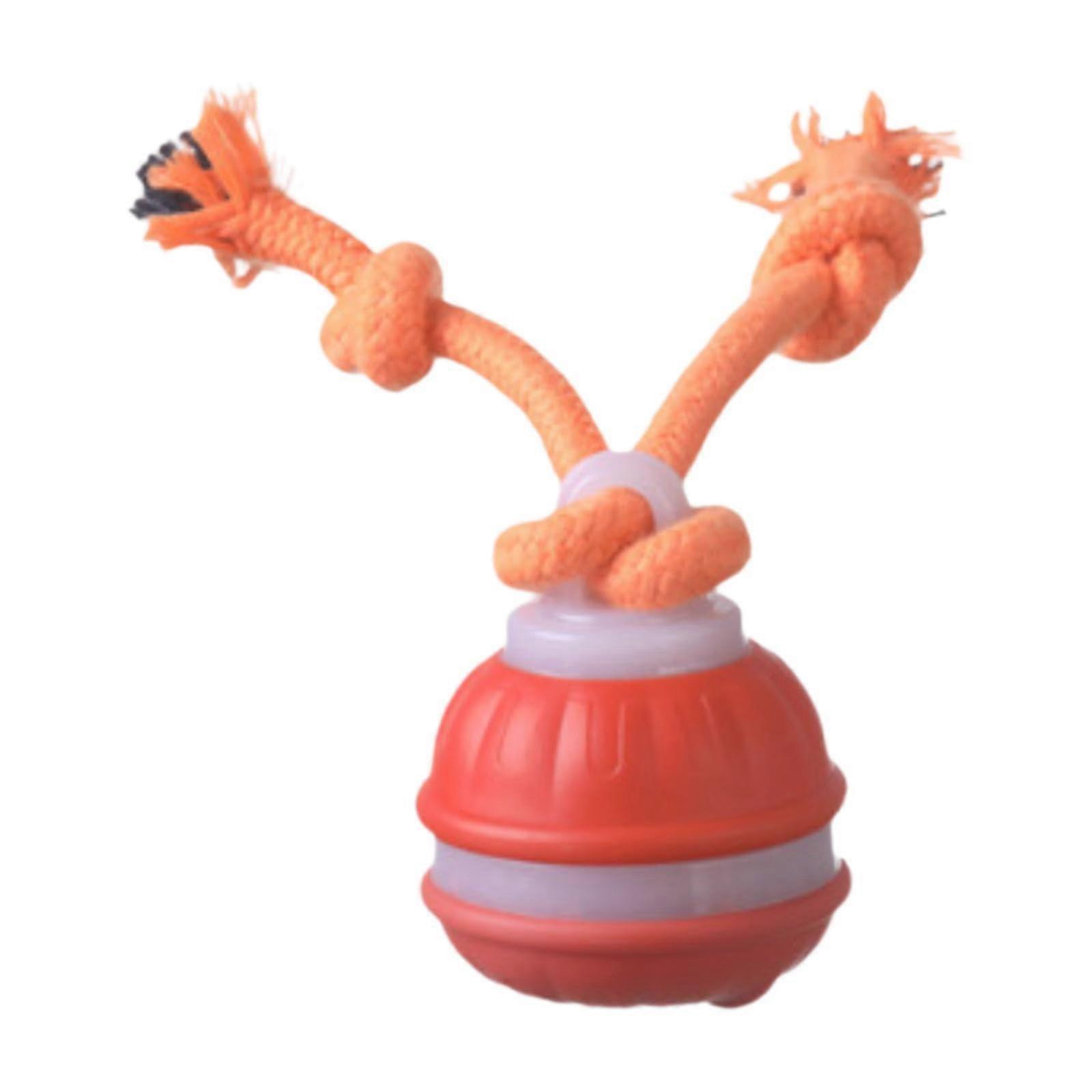 Interactive Cat Toy with Smart Obstacle Avoidance, Rolling Ball for Indoor SelfPlay, Orange Ref: 5056