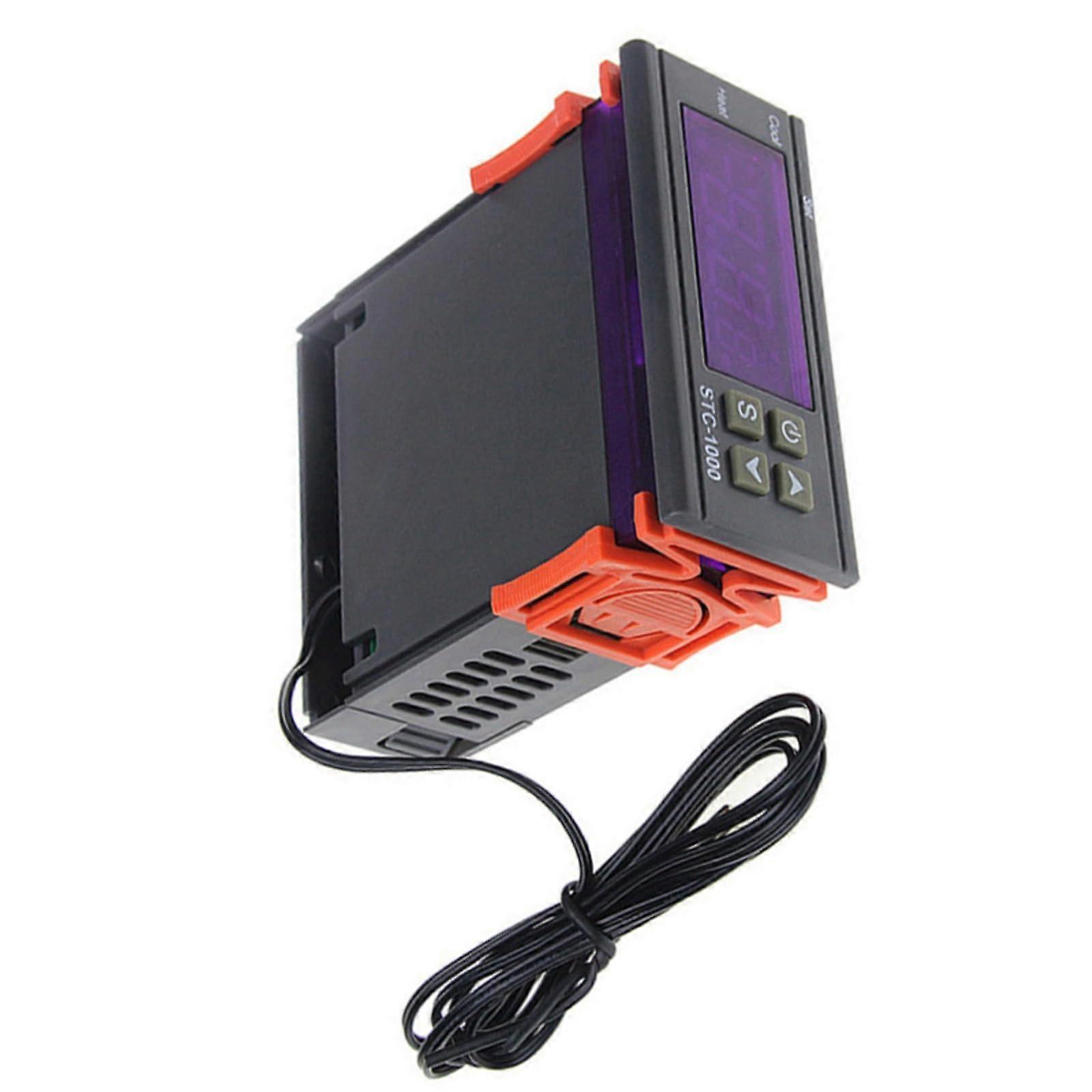 Digital Temperature Controller 1000 with Dual Display Precise Thermostat for Incubator and Development Board