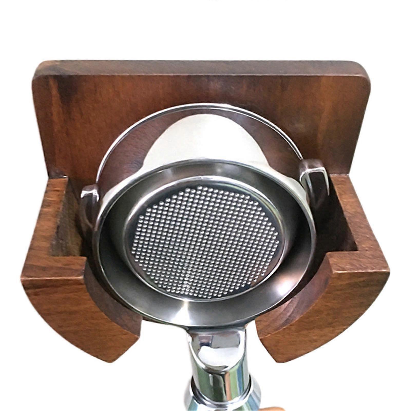 Wooden Wall Mounted Coffee Filter Holder Organizer for Kitchen with SpaceSaving Design