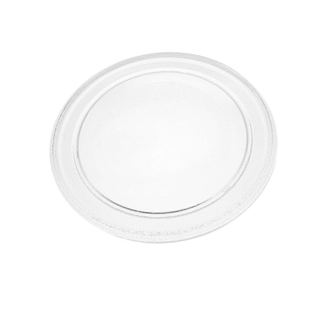 Universal Microwave Turntable Plate Replacement 25cm Glass Tray for Even Heating and Easy Install