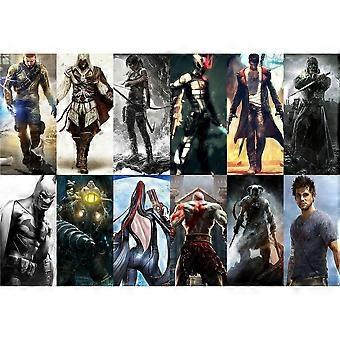 Devil May Cry DMC Dante VergilJigsaw Puzzle Brain Teaser P2009