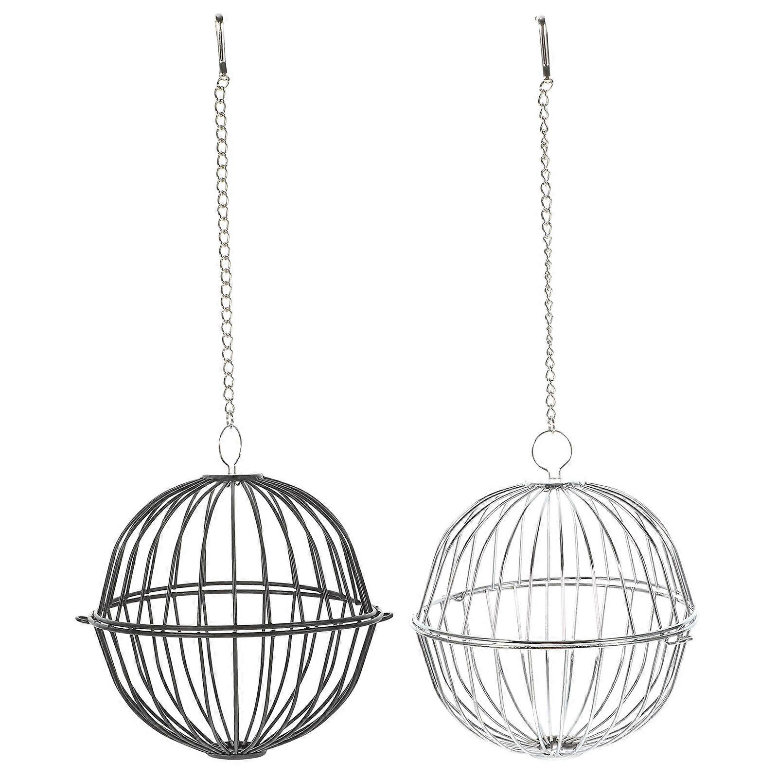 Small Animal Rack for Rabbits 2Pcs Hanging Hay Feeder Rack