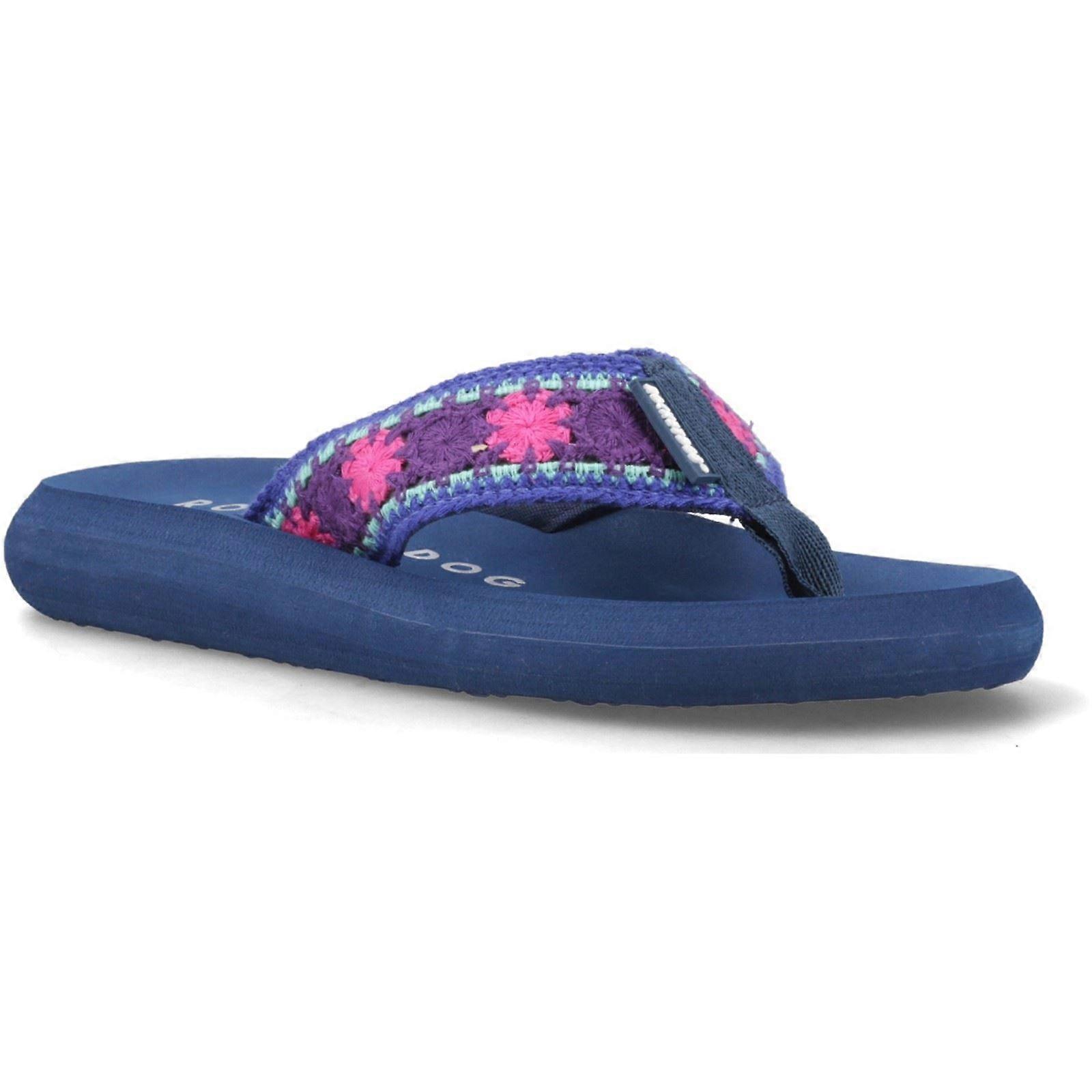 Rocket Dog Spotlight Marlow Textile Women's Purple/Multi Flip Flops