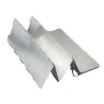 Foldable Stove Windscreen Foldable Lightweight Portable Outdoor Stove Windshield for Camping Picnic